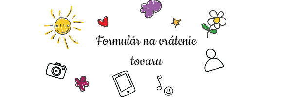 formulár na vrátenie tovaru 1